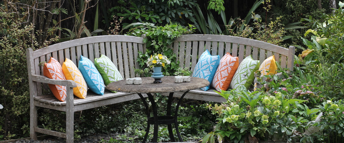 the coolun range of outdoor cushions