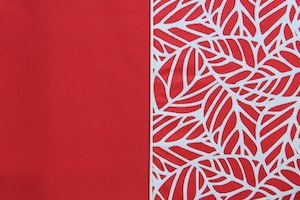 Brooklyn Red fabric sample
